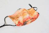 Rubina Art Gallery Original Artwork Face Mask with Adjustable Straps [Non-Medical] - Dragon Mountains